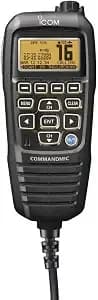 Icom hm195b Command Mic Iv For m424/506 Black