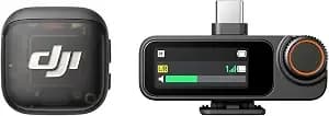 Dji Mic 3 (1 Tx + 1 Rx), Wireless Lavalier Mic For Iphone/Camera/Android - Ultralight, Extended Operating Time & Fast Charging, 400m Transmission, Noise Cancelling, Vlog, Streaming