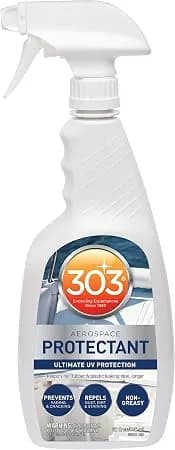 303 Marine Aerospace Protectant For Boat Vinyl, 32 Oz - Provides Uv Protection For Marine Vinyl And Surfaces While Helping Prevent Fading, Cracking, And Staining.