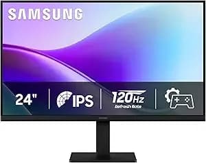 Samsung 24" s3 (s32gf) Fhd High Resolution 120hz Monitor With Ips Panel, Flicker Free, Eye Saver Mode, ls24f320ganxza, 2025