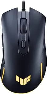 Asus Tuf Gaming m3 Gen Ii Wired Usb Gaming Mouse – Right-Handed Ergonomic, 59g Lightweight, 8k Dpi, ip56 Dust & Water Resistance, Antibacterial Guard, 6 Programmable Buttons, Pc/Mac Support - Black