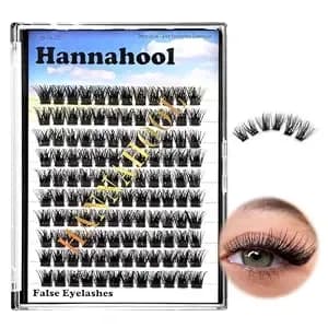 Large Tray,10-20mm To Choose Diy Eye Lashes Extensions 120 Cluster Wide Stem Eyelashes Soft And Lightweight Individual False Eyelashes Dramatic Look (12mm)
