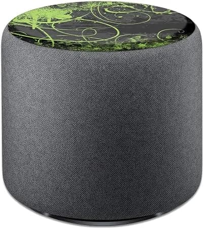 Mightyskins Skin Compatible With Amazon Echo Sub - Green Distortion - Protective, Durable, And Unique Vinyl Decal Wrap Cover - Easy To Apply, Remove, And Change Styles - Made In The Usa