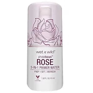 Wet N Wild Photo Focus Primer Water, Rose Addiction, 1.52 Ounces