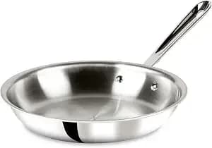 All-Clad d3® Stainless Steel 10 Inch Frying Pan- Made In The Usa- The Original Bonded Professional Cookware- Oven Safe & Induction Compatible