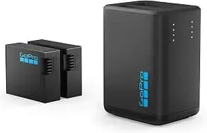Gopro Dual Battery Charger + 2 Enduro Rechargeable Batteries (hero13 Black) - Official Accessory