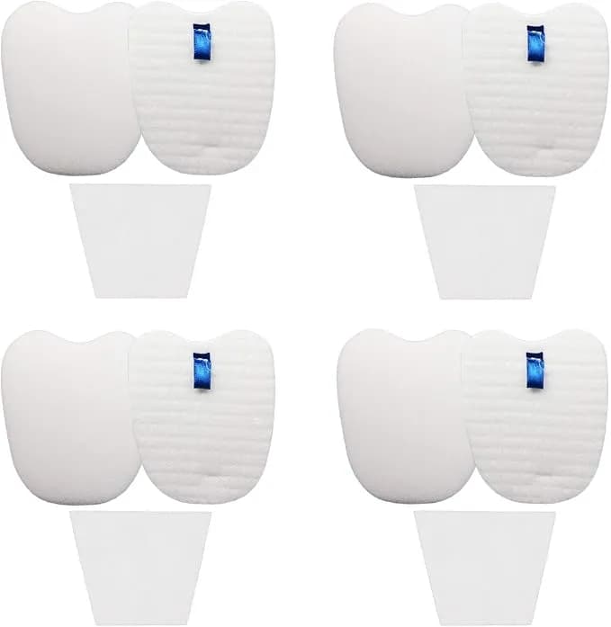Vacuum Filter Replacement For Shark Rocket Deluxe Pro hv322 hv343amz - hv345 zs350 zs351 zs352 hv320 hv321 hv324q hv401 Filters Parts xpmfk320 & 1084ftv320, 4 Foam & Felt Filters + 4 Post-Filters