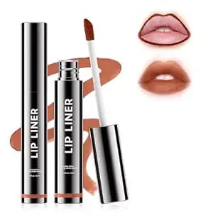 Peel Off Lip Liner Highly Pigmented Lip Stain Long Lasting Waterproof Nude - Lip Tint Stain Peel Non-Sticky & Smudge-Proof Easy To Use & Natural Finish For Women Girls