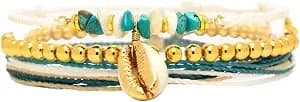 Pura Vida Bracelet Isla Bracelet Stack, Includes 3 Stackable Bracelets For Women