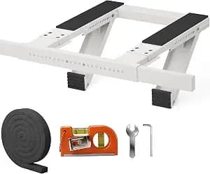 No-Drilling Window Air Conditioner Support Bracket, Ac Holder Stand Mount - Fit 17"–41" Single Double Hung Window 3"–10" Wall. No-Drill, No-Damage Mount. Rust-Resistant. Hold 300lbs. Seals Heat & Noise