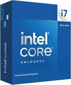 Intel® Core™ i7-14700kf New Gaming Desktop Processor 20 Cores (8 P-Cores + 12 E-Cores) - Unlocked