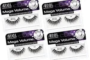 Ardell Mega Volume Lash 259 Multi-Layered False Lashes With Curl Technology, 4 Pairs