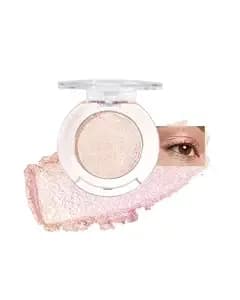 Nude Holographic Glitter Eyeshadow, Chameleon Duochrome Metallic Shimmer Iridescent Eyeshadow For Women, Multichrome Sparkle Waterproof Pigmented, Glitter Bright Eye Shadow&Highlighter Makeup-05