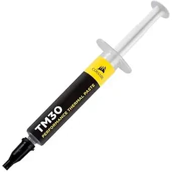 Corsair tm30 Performance Thermal Paste - Ultra-Low Thermal Impedance Cpu/Gpu - 3 Grams - W/Applicator, Silver For Desktop
