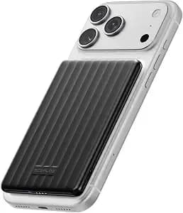 Ef Ecoflow Rapid Magnetic Portable Charger, Ultra-Slim 5,000mah Wireless Charging Power Bank, Magsafe-Compatible Battery Pack For Iphone 16/15/14/13/12 Series