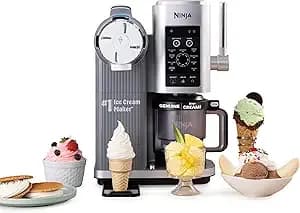 Ninja Creami Scoop & Swirl 13-In-1 Ice Cream And Soft Serve Maker, nc701 - Ninja Creami Scoop And Swirl Turns Almost Anything Into Ice Cream And Soft Serve At A Button Touch, Scooped Or Swirled.