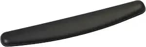 3m™ Compact Gel Wrist Rest For Keyboards, Soothing Gel Comfort, Product Protection, 18" Wide, Black
