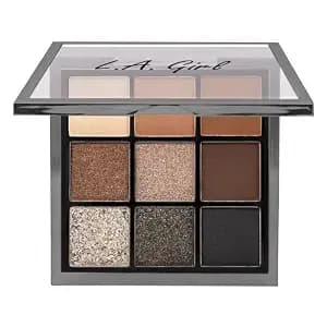 L.A. Girl Keep It Playful 9 Color Eye Palette, Downplay ges433