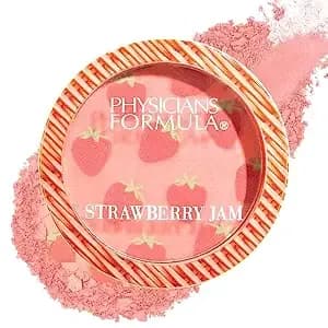 Physicians Formula Murumuru Strawberry Jam Blush Strawberry, Shimmery Finish