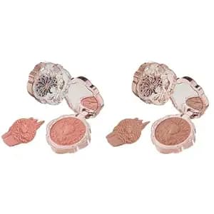Flower Knows Little Angel Cream Blush Set,Muted Red Hydrating Blush For Cheeks,Buildable & Blendable Dewy Face Makeup,Soft Long-Lasting Cute Make Up(03 Paradise Poet+05 Fingertip Stellar)