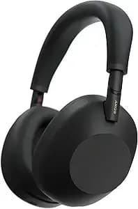 Sony Wh-1000xm6 The Best Noise Cancelling Wireless Headphones, Black - Hd Nc Processor qn3, 12 Microphones, Adaptive Nc Optimizer, Mastered By Engineers, Studio-Quality, Up To 30 Hrs Of Battery