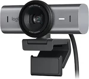 Logitech Mx Brio Ultra Hd 4k Webcam Collaboration And Streaming - Graphite - Ideal For Collaboration And Streaming, Show Mode, Works With Microsoft Teams, Zoom, Google Meet, Nintendo Switch 2