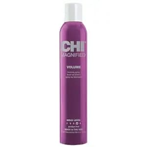 Chi Magnified Volume Finishing Hair Spray, Boosts Volume & Body For Maximum Fullness, Builds Resilience & Strength & Adds Shine, 12 Oz