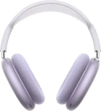 Apple Airpods Max Wireless Over-Ear Headphones, Pro-Level Active Noise Cancellation, Transparency Mode, Personalized Spatial Audio, Usb-C Charging, Bluetooth Headphones For Iphone - Purple