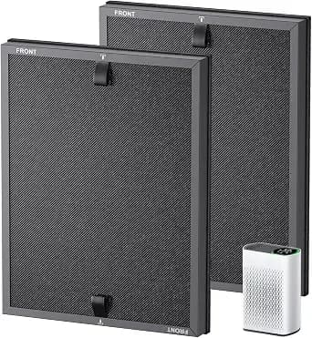 hap602 Replacement Filters For Ecoself hap602 / hap602wf Air Purifier - 3-In-1 hap602 Hepa Filter Replacement, High-Efficient Filtration For Home, 2 Pack