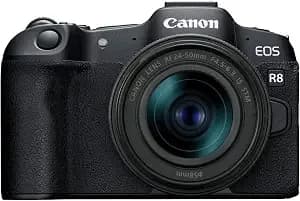Canon Eos r8 Mirrorless Camera With Rf 24-50mm F/4.5-6.3 Is Stm Lens, Black - Rf 24-50mm F 4.5-6.3 Is Stm