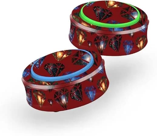 Mightyskins Skin Compatible With Amazon Echo Button (Pack Of 2 Skins) - Diamond Galaxy - Protective, Durable, And Unique Vinyl Decal Wrap Cover - Easy To Apply, Remove - Made In The Usa