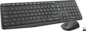 Logitech mk235 Full Size Wireless Keyboard And Mouse Combo - Spill-Resistant Full Size Keyboard, Compact Ambidextrous m170 Mouse, Connect Via Included Usb-A Receiver, Windows/Chrome