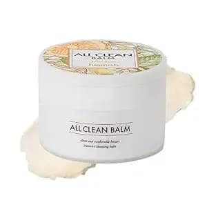Heimish All Clean Balm Mandarin, Cleansing Balm, Waterproof Eye Makeup Remover, Oil Cleanser, Face Wash, Double Cleanse, Ceramide, Vegan, For Sensitive Skin, Korean Skincare, 4.0 Fl Oz / 120ml