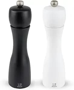Peugeot Tahiti 8 Inch Black Pepper Mill And White Salt Mill Set