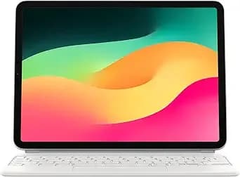 Apple Magic Keyboard: Ipad Keyboard Case For Ipad Pro 11-Inch (1st, 2nd, 3rd, 4th Gen) And Ipad Air (4th, 5th Gen, And m2), Great Typing Experience, Built-In Trackpad, Us English - White