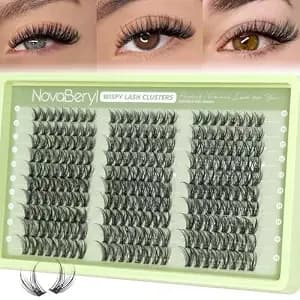 Wispy Lash Clusters Natural Eyelash Clusters Lashes Diy Lash Extension 10-16mm Cluster Eyelash Extensions Cc Curl Individual Lashes Cluster Eyelash