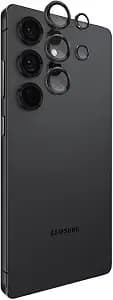 Case-Mate Samsung Galaxy s25 Ultra Camera Lens Protector - Black - Aluminum Rings With Double Tempered Glass, Anti-Scratch Coating, Ultra Hd View, Night Shooting, Case Friendly & Easy Install
