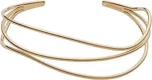 Skagen Women'S Sea Glass Gold Tone Bracelet