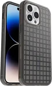 Otterbox Iphone 14 Pro Max (Only) Symmetry Series+ Case - Window Pane (Black) , Ultra-Sleek, Snaps To Magsafe, Raised Edges Protect Camera & Screen