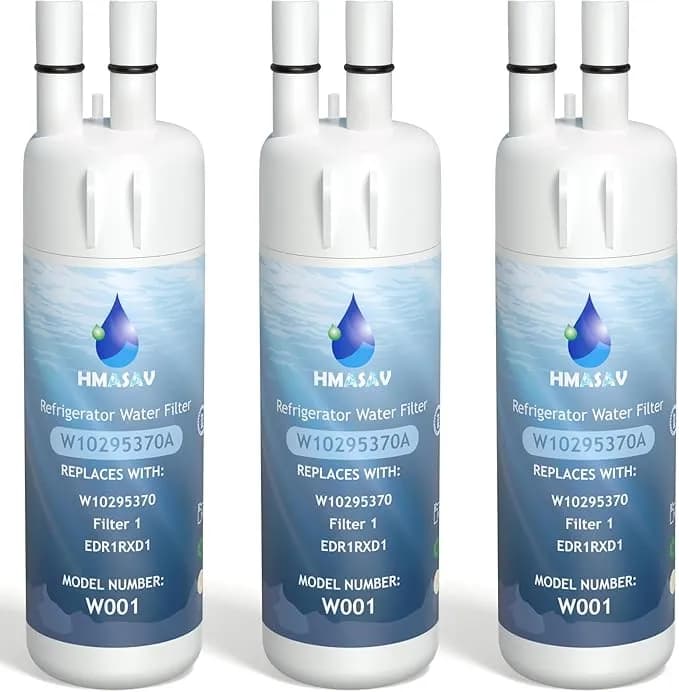 w10295370a Replacement For Whirlpool edr1rxd1, Everydrop 1, whr1rxd1, 3pack - Compatible With Everydrop Filter 1, edr1rxd1b, w10295370, kad1rxd1, p4rfkb2, p8rfwb2l, Kenmore 9081, 9930