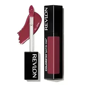 Revlon Colorstay Satin Ink Lipstick, 005 Silky Sienna, 0.17 Fl Oz - Longwear Liquid Lipstick With Rich Satin Sheen. Moisturizing Formula With Black Currant Seed Oil & Vitamin E.