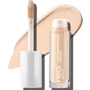 Heci Beauty Liquid Concealer Makeup For Blemishes & Dark Circles - Medium To Full Coverage Concealer For Face, 03 Light, 0.22 Fl Oz
