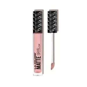 L.A. Colors Matte Liquid Lip Color, Barely There clg415
