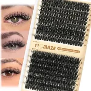 Lash Clusters 60d Eyelash Clusters 8-16mm Eyelash Extensions, D Curl Diy Lash Extensions, Wispy Lashes Clusters 320pcs Individual Lashes Diy Lash Extension