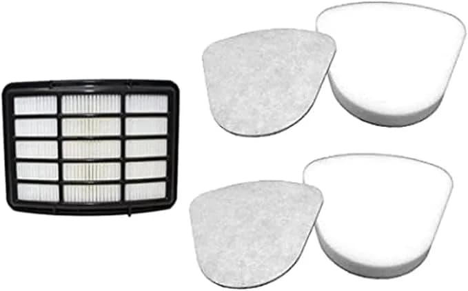 Anewise Filter Replacement For Shark Navigator Lift Away Deluxe Professional Vacuum zu503amz nv350 nv351 nv352 nv355 nv357 nv360 nv370 uv440 uv540, Parts xff350 & xhf350, 1 Hepa + 2 Pre-Felt Filters