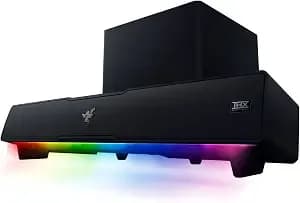 Razer Leviathan v2, Multi-Driver Pc Gaming Soundbar W/Subwoofer, Black
