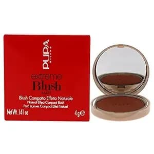 Pupa Milano Extreme Blush Matt - Compact Blush With A Natural Effect - Pure Matt Color For A Natural Effect - Dermatologically Tested - 002 Natural - 0.141 Oz