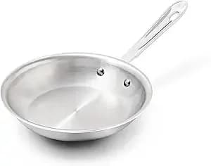 All-Clad d3® Stainless Steel 8 Inch Frying Pan- Made In The Usa- The Original Bonded Professional Cookware- Oven Safe & Induction Compatible