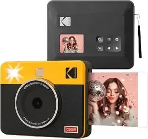 Kodak Mini Shot 3 Retro 4pass 2-In-1 Instant Digital Camera And Photo Printer (3x3 Inches)
