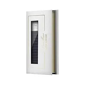 Decemars 12 Rows, 0.07mm, Black L-Curl Yy 3d 4d 5d 6d Eyelash Extension, 8-15mix (8-12mix, 6d L Plus)